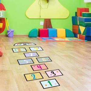 Joc pentru copii prescolari, Sotron Mini, din autocolant autoadeziv, 130 x 45cm - Image 3