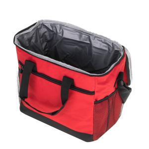 Geanta termoizolanta pentru picnic sau plaja, capacitate 16l, culoare Rosie - Image 10