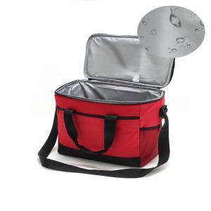 Geanta termoizolanta pentru picnic sau plaja, capacitate 16l, culoare Rosie - Image 3