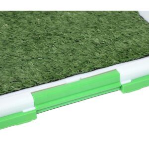 Litiera Inteligenta cu iarba artificiala pentru caini si catei de talie mica, 47 x 34cm - Image 6