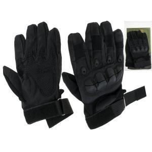 Manusi Tactice cu elemente de protectie, marime L, cu destinatie Moto, ATV, SSV, QUAD, culoare Neagra - Image 7