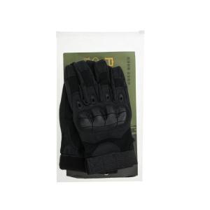 Manusi Tactice cu elemente de protectie, marime L, cu destinatie Moto, ATV, SSV, QUAD, culoare Neagra - Image 9