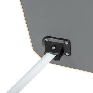 Masa pentru Laptop plianta din MDF, dimensiune 60 x 39,5 cm, cu suport pahar si telefon - Image 5