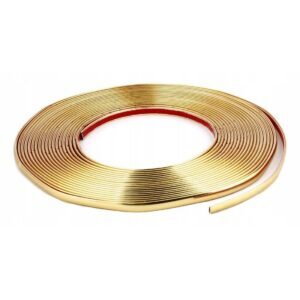 Rola Ornament autoadeziv, 10mm x 15m, culoare Crom GOLD - Image 4