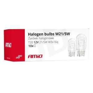 Set 10 becuri cu halogen T20, W21 / 5W, W3x16q - Image 3