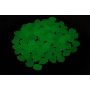 Set 100 pietre decorative fluorescente, culoare Verde, AVX-AG653B - Image 3