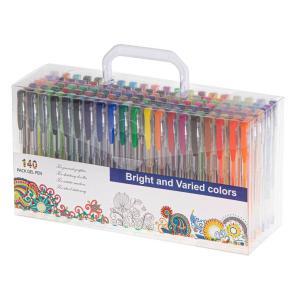 Set 140 piese, Pixuri cu gel multicolor cu sclipici (glitter) - Image 10