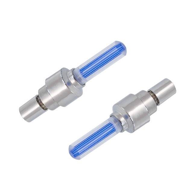 Set 2 Capace Valva cu LED Albastru, cu senzor de lumina si miscare - Alemax