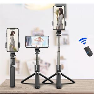 Set 3in1, Selfie Stick cu Lampa LED si Trepied, conectare Bluetooth, alimentare USB - Image 3