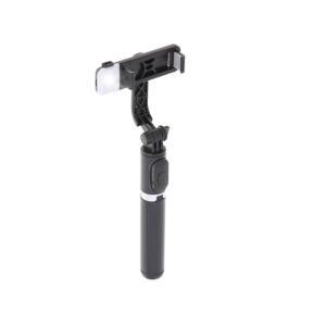 Set 3in1, Selfie Stick cu Lampa LED si Trepied, conectare Bluetooth, alimentare USB - Image 12