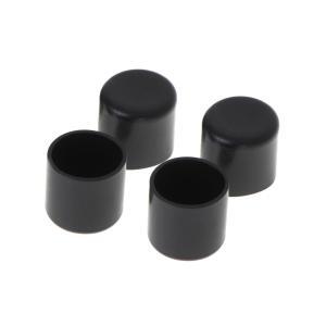 Set 4 buc. protectii anti-zgarieturi picioare scaun, diametru 19mm, culoare neagra - Image 4