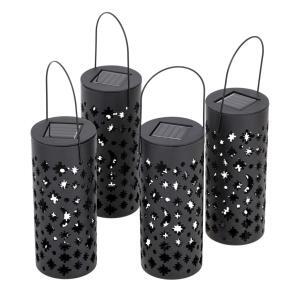 Set 4 lampi solare de gradina cu picior si agatatoare tip "Felinar" cu LED - Image 8