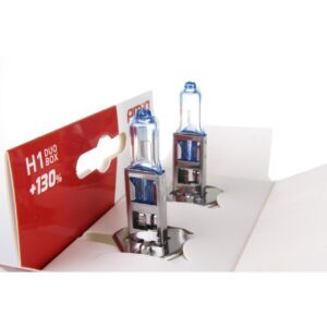 Set becuri cu halogen H1 12V 55W LumiTec LIMITED + 130% DUO BOX - Image 3