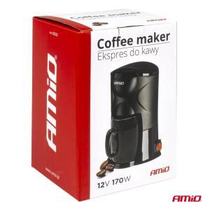 Cafetiera auto pentru autoutilitare si microbuze, alimentare 12V, putere 170W, volum 150ml - Image 6