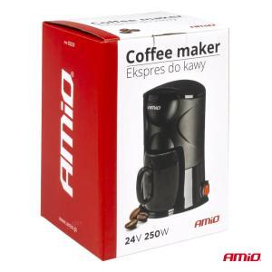 Cafetiera auto pentru TIR, Camion, Autocar, alimentare 24V, putere 250W, volum 150ml - Image 6