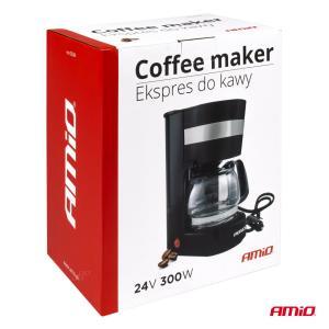 Cafetiera auto pentru TIR, Camion, Autocar, alimentare 24V, putere 300W, volum 650ml - Image 6