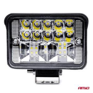 Proiector LED pentru Off-Road, ATV, SSV, putere 54W, culoare 6500K, tensiune 9-36V, dimensiuni 80 x 110 x 60 mm - Image 3