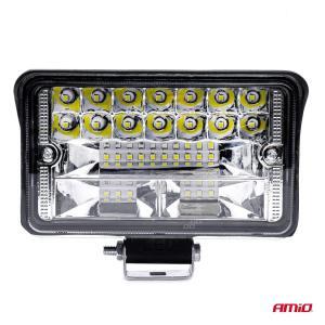 Proiector LED pentru Off-Road, ATV, SSV, putere 108W, culoare 6500K, tensiune 9-36V, dimensiuni 150 x 95 x 60 mm - Image 3