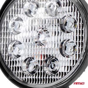 Proiector LED pentru Off-Road, ATV, SSV, culoare 6500K, LED FLOOD, 27W, tensiune 9 - 36V, diametru Ø110 mm - Image 5