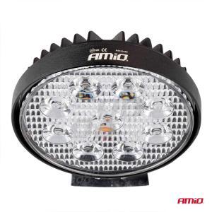 Proiector LED pentru Off-Road, ATV, SSV, culoare 6500K, LED FLOOD, 27W, tensiune 9 - 36V, diametru Ø110 mm - Image 6