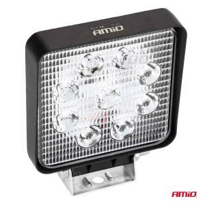 Proiector LED pentru Off-Road, ATV, SSV, culoare 6500K, LED FLOOD,, tensiune 9 - 36V, dimensiune, 110 x 110 mm - Image 5