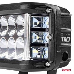 Proiector LED pentru Off-Road, ATV, SSV, culoare 6500K, cu doua functii, tensiune 9 - 36V, dimensiune, 110 x 75 mm - Image 4