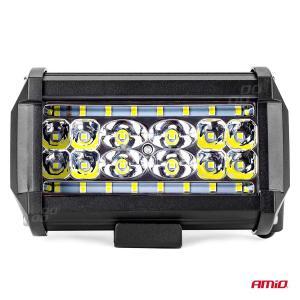 Proiector LED pentru Off-Road, ATV, SSV, culoare 6500K, 28 LED-uri, tensiune 9 - 36V, dimensiune 136 x 80 mm - Image 4