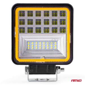 Proiector LED pentru Off-Road, ATV, SSV, cu functie de semnalizare, culoare 6500K, 3360 lm, tensiune 9 - 36V, dimensiuni 110 x 110 mm - Image 5