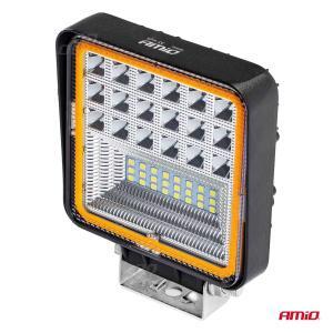 Proiector LED pentru Off-Road, ATV, SSV, cu functie de semnalizare, culoare 6500K, 3360 lm, tensiune 9 - 36V, dimensiuni 110 x 110 mm - Image 8