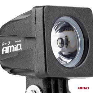 Proiector LED pentru Off-Road, ATV, SSV, culoare 6500K, 1000 lm, tensiune 9 - 36V, dimensiune 50 x 50 mm - Image 6