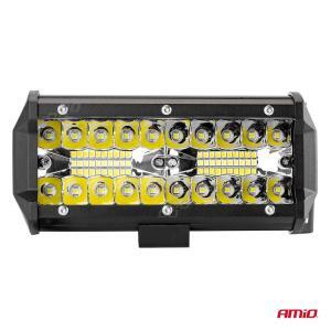 Proiector LED pentru Off-Road, ATV, SSV, cu doua fluxuri de lumina, culoare 6500K, 120W, tensiune 9 - 36V, dimensiuni 170 x 74 x 63 mm - Image 4