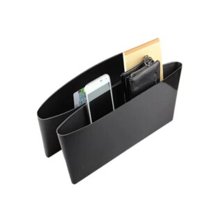 Set 2 organizatoare auto de tip "buzunar", montaj intre scaun si consola centrala, dimensiune 35 x 11 cm - Image 4