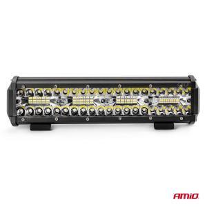 Proiector LED pentru Off-Road, ATV, SSV, culoare 6500K, 6400 lm, tensiune 9 - 36V, dimensiuni 300 x 74 mm - Image 4