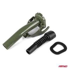 Palnie metalica detasabila pentru canistrele de 5L, 10L si 20L din tabla, culoare Verde - Image 3