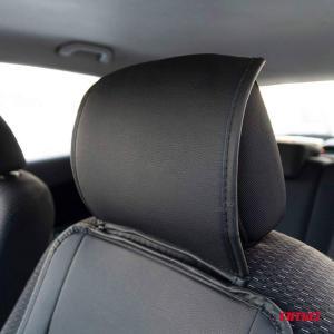 Husa scaun auto cu bile de masaj, suport lombar si tetiera, dimensiuni 147 x 68 cm, culoare Neagra - Image 3