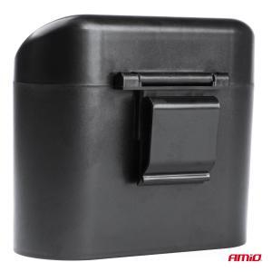 Cos de gunoi suplimentar pentru autoturisme, dimensiuni 17 x 9 x 9 cm, culoare Neagra - Image 3