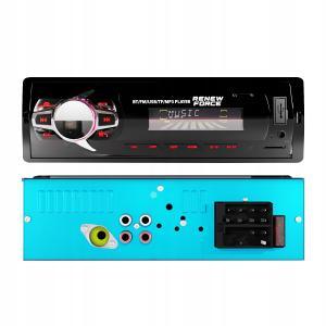 Player Auto dimensiune 1DIN, 4 x 50W, model 7011A, cu Radio, MP3, AUX, Card, Telecomanda - Image 3