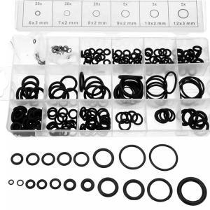 Set 225 de garnituri din cauciuc "O-Ring" rezistente la ulei, 18 tipuri/dimensiuni - Image 3