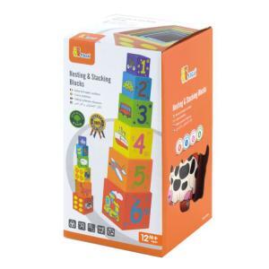 Cuburi de lemn Viga Toys - Image 6