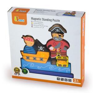 Puzzle 3D Magnetic Pirat Viga Toys - Image 4