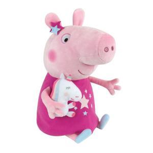 Jucarie Plus Jemini 30cm Peppa Pig Cu Mascota Unicorn - Image 3