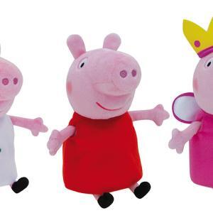 Jucarie Plus Jemini Peppa Pig 20cm cu Costumase de Schimb - Image 3