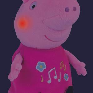 Jucarie Plus Muzicala Jemini Cu Lumini 25cm Peppa Pig - Image 3