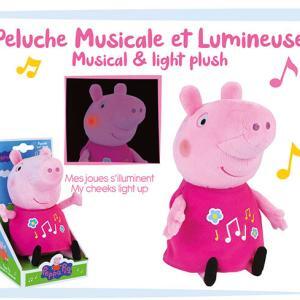 Jucarie Plus Muzicala Jemini Cu Lumini 25cm Peppa Pig - Image 4