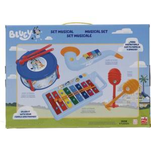 Set Xilofon, Tamburina, Saxofon si Maracas Bluey - Image 3