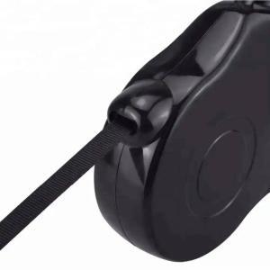 Lesa Retractabila Automata cu carabina pentru caini, lungime sfoara 5m, culoare Neagra - Image 3