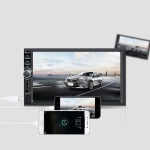 Player Video Auto dimensiune 2DIN, + Camera Marsarier INCLUSA, TouchScreen de 7 inch, 4 x 50W, model WDS-30 cu Bluetooth, Handsfree, Radio, MP3, WMA, MP4, AUX, Card, Telecomanda - Image 3