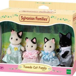 Figurine Sylvanian Families-Familia Pisicutelor Tuxedo - Image 3