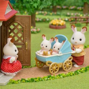 Sylvanian Families-Set Carucior Iepurasi Gemeni - Image 4