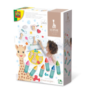 Set Creioane De Baie Cu Forme - Girafa Sophie